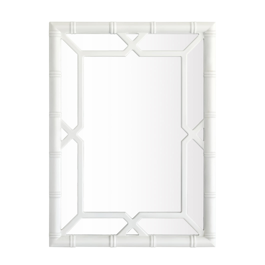 Zhulin Solid Wood Rectangular Mirror